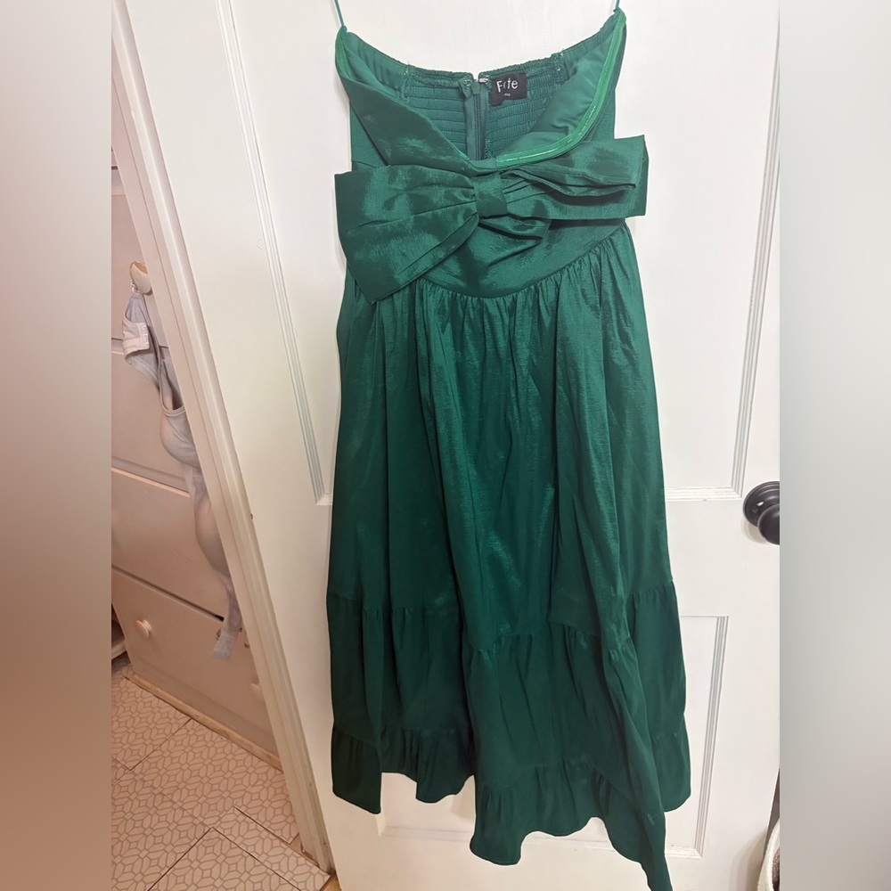 Fate Vibrant Green Dress